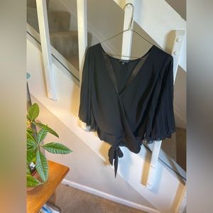 Black formal top